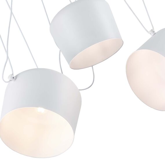 SLE120653-03 Светильник подвесной Белый/Белый E27 3*40W TRIESTE, изображение 5