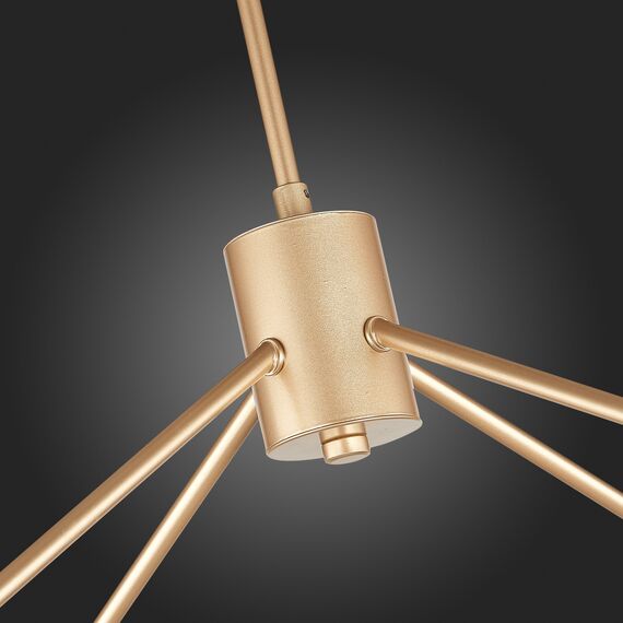 SLE155902-08 Светильник потолочный Золотистый/Белый E14 8*40W MARIO, изображение 14