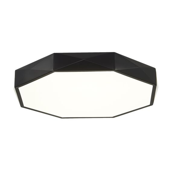 SLE200842-01 Светильник потолочный Черный/Белый LED 1*45W 3000K/4000K/6000K RONDO, изображение 3