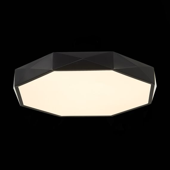 SLE200842-01 Светильник потолочный Черный/Белый LED 1*45W 3000K/4000K/6000K RONDO, изображение 4