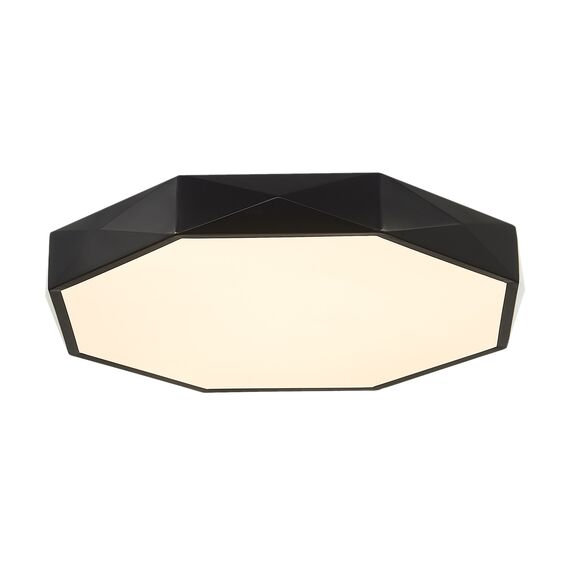 SLE200842-01 Светильник потолочный Черный/Белый LED 1*45W 3000K/4000K/6000K RONDO, изображение 6