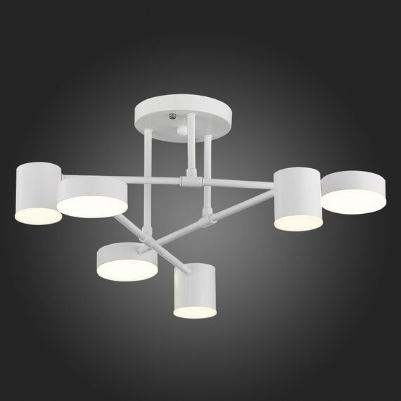 SLE201052-06 Светильник потолочный Белый/Белый LED 6*7W 4000K NOBEL, изображение 2