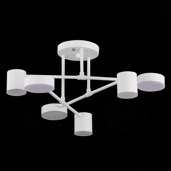 SLE201052-06 Светильник потолочный Белый/Белый LED 6*7W 4000K NOBEL, изображение 4