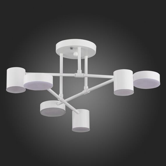 SLE201052-06 Светильник потолочный Белый/Белый LED 6*7W 4000K NOBEL, изображение 5