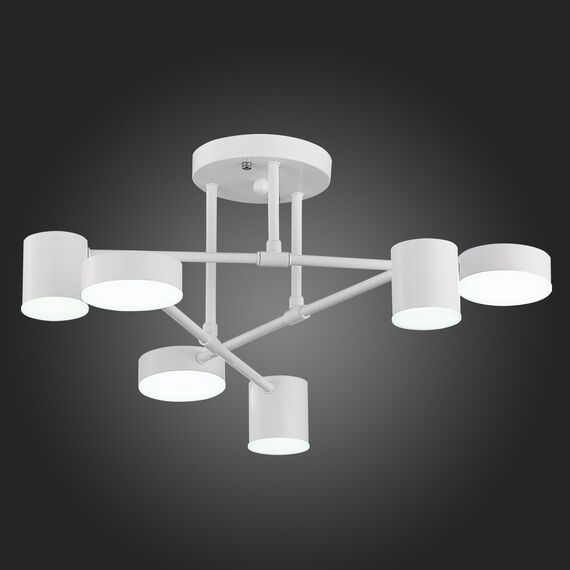 SLE201052-06 Светильник потолочный Белый/Белый LED 6*7W 4000K NOBEL, изображение 11