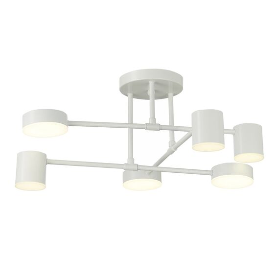 SLE201052-06 Светильник потолочный Белый/Белый LED 6*7W 4000K NOBEL, изображение 15