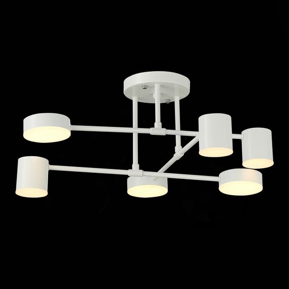 SLE201052-06 Светильник потолочный Белый/Белый LED 6*7W 4000K NOBEL, изображение 16