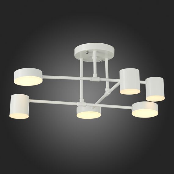 SLE201052-06 Светильник потолочный Белый/Белый LED 6*7W 4000K NOBEL, изображение 17