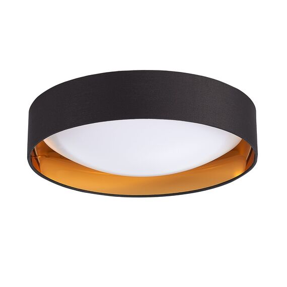 SLE201102-01 Светильник потолочный Черный, Золотистый/Белый LED 1*24W 4000K ORBIO, изображение 6