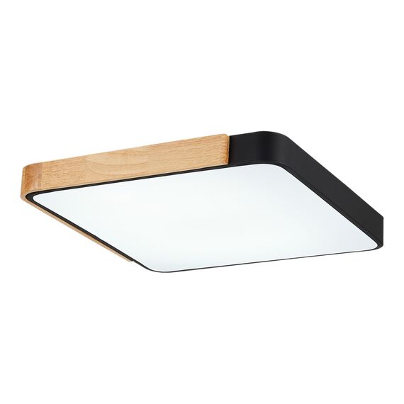 SLE201242-01 Светильник потолочный Черный, Светлое дерево/Белый LED 1*42W 3000K/4000K/6000K FESTA, изображение 9