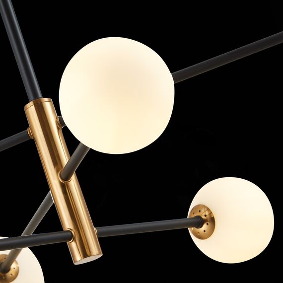 SLE220103-06 Светильник потолочный Черный, Бронза/Белый G9 6*5W ARCOLA, изображение 7