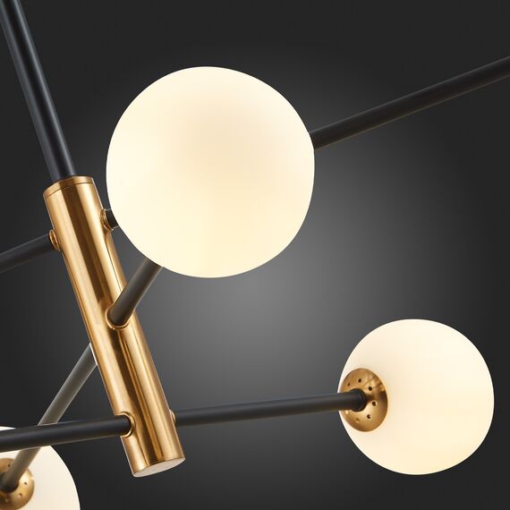 SLE220103-06 Светильник потолочный Черный, Бронза/Белый G9 6*5W ARCOLA, изображение 8