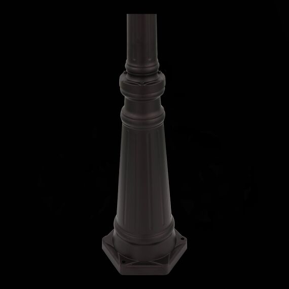 SL080.425.02 Светильник уличный наземный ST-Luce Темный кофе/Прозрачный, Темный кофе E27 2*100W LASTERO, изображение 10