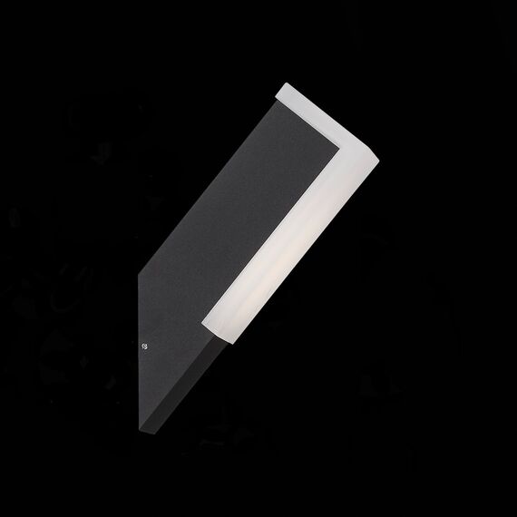 SL096.411.02 Светильник уличный настенный ST-Luce Черный/Белый LED 1*6W 4000K POSTO, изображение 4