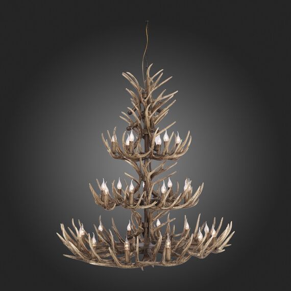 SL154.703.27 Люстра подвесная ST-Luce Серый E14 27*40W (из 3-х коробок) CORNA, изображение 5