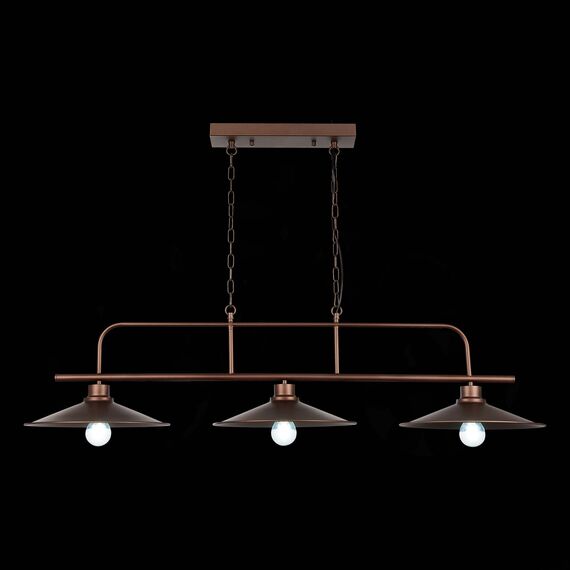 SL265.403.03 Люстра подвесная ST-Luce Кофейный/Кофейный E27 3*60W SСARNO