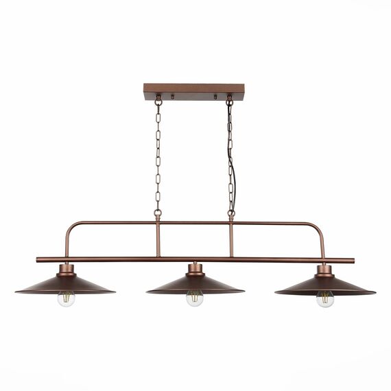 SL265.403.03 Люстра подвесная ST-Luce Кофейный/Кофейный E27 3*60W SСARNO, изображение 4