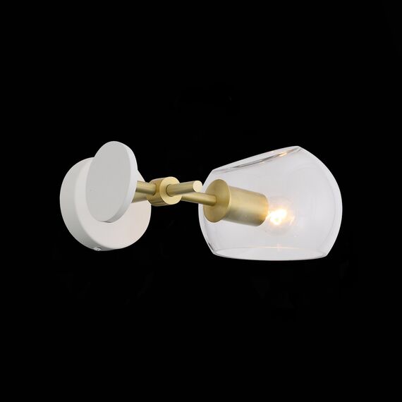 SL434.201.01 Бра ST-Luce Латунь/Прозрачный E14 1*40W CALMARE, изображение 4