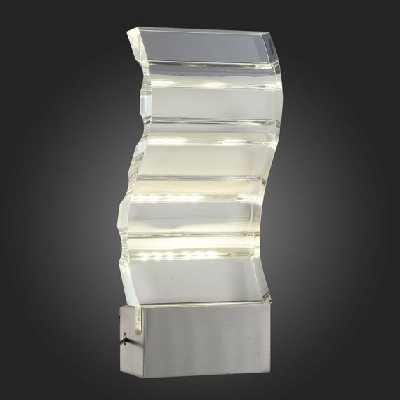 SL580.701.01 Светильник настенный ST-Luce Хром/Прозрачный LED 1*6W 4000K Настенные светильники, изображение 2