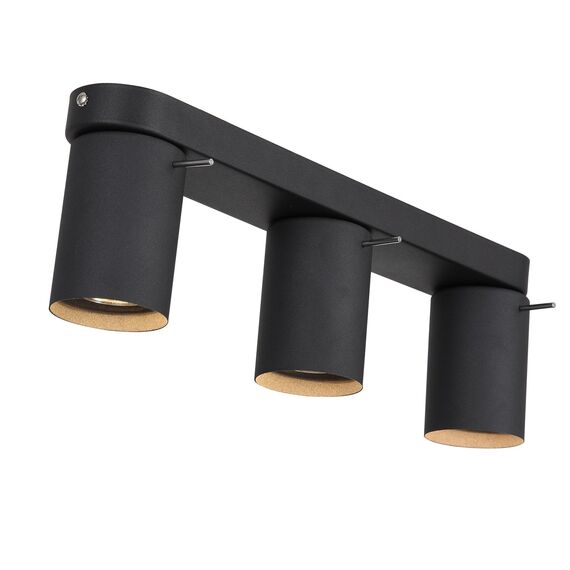 SL597.401.03 Спот ST-Luce Черный, Хром/Черный GU10 LED 3*3W Потолочные светильники, изображение 9