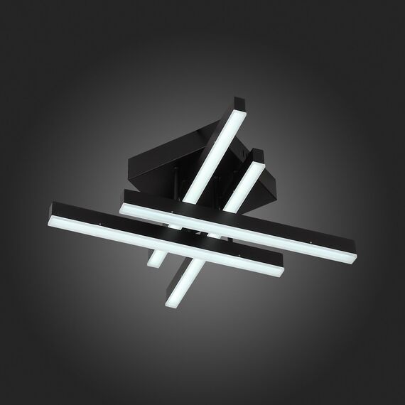 SL933.402.04 Люстра потолочная ST-Luce Черный/Черный, Белый LED 1*22W 3000K/4000K/6000K SAMENTO, изображение 5