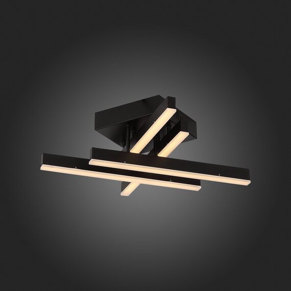 SL933.402.04 Люстра потолочная ST-Luce Черный/Черный, Белый LED 1*22W 3000K/4000K/6000K SAMENTO, изображение 8