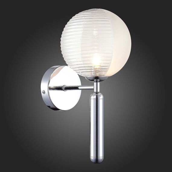 SLE1096-101-01 Светильник настенный Хром/Прозрачный G9 1*5W AVEIRO, изображение 2