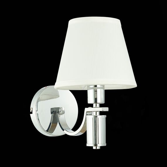 SLE111301-01 Светильник настенный Хром/Белый E14 1*40W MONZA, изображение 4