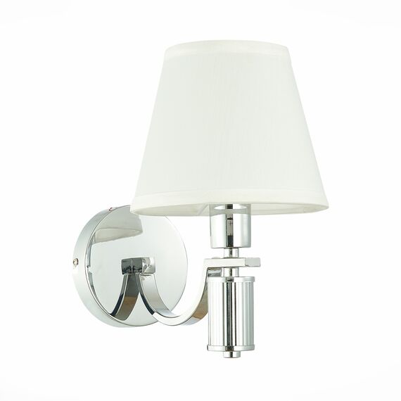 SLE111301-01 Светильник настенный Хром/Белый E14 1*40W MONZA, изображение 6