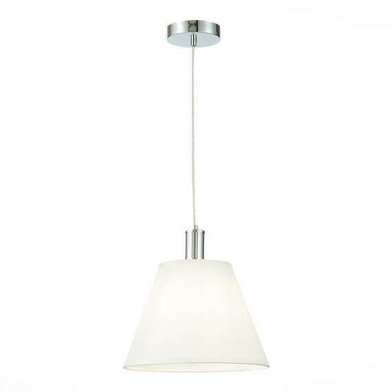 SLE111303-01 Подвес Хром/Белый E27 1*60W MONZA, изображение 3