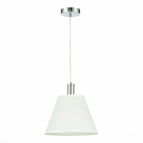 SLE111303-01 Подвес Хром/Белый E27 1*60W MONZA, изображение 6