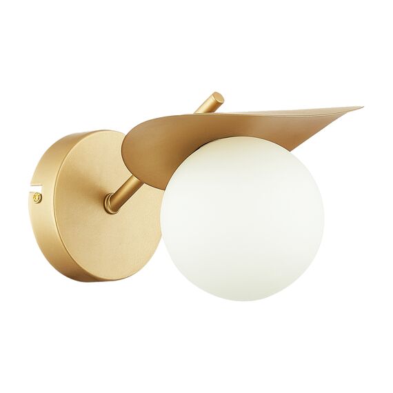 SLE220501-01 Светильник настенный Золотистый/Белый G9 1*5W BOLZANO, изображение 6
