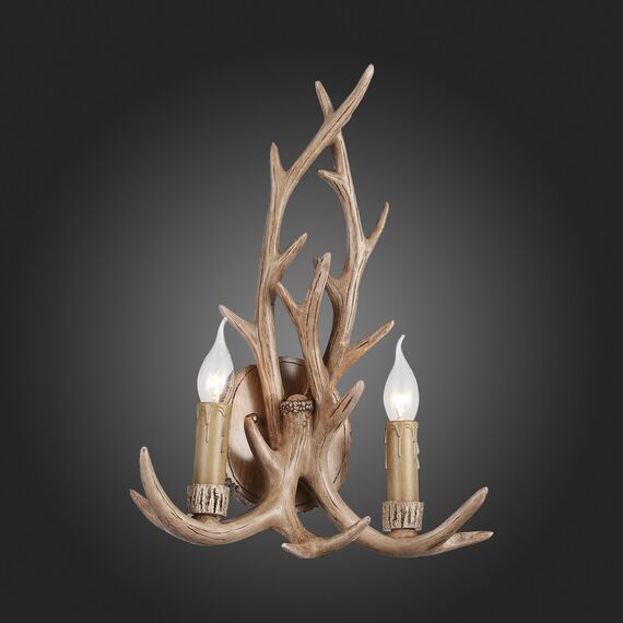 SL153.701.02 Бра ST-Luce Светло-Коричневый E14 2*40W RENNA, изображение 5