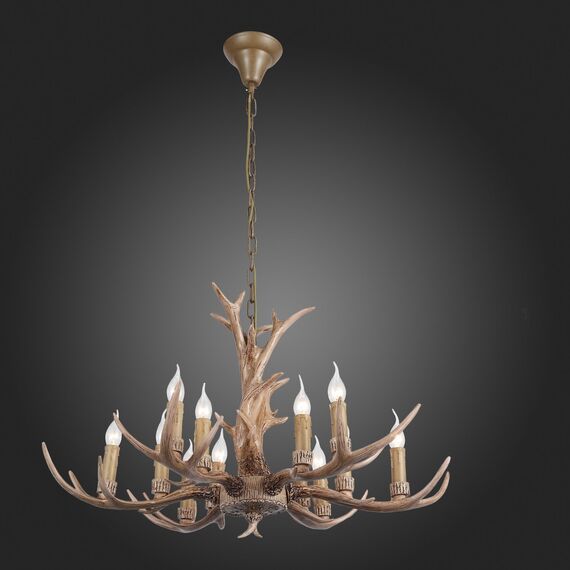 SL153.703.12 Люстра подвесная ST-Luce Светло-Коричневый E14 12*40W RENNA, изображение 5