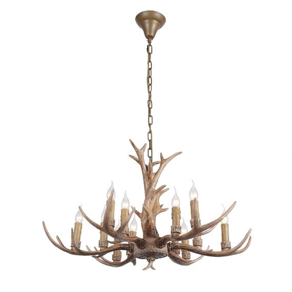 SL153.703.12 Люстра подвесная ST-Luce Светло-Коричневый E14 12*40W RENNA, изображение 6