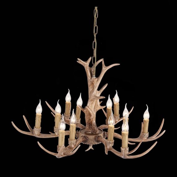 SL153.703.12 Люстра подвесная ST-Luce Светло-Коричневый E14 12*40W RENNA, изображение 10