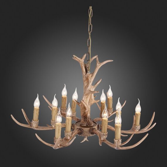 SL153.703.12 Люстра подвесная ST-Luce Светло-Коричневый E14 12*40W RENNA, изображение 11