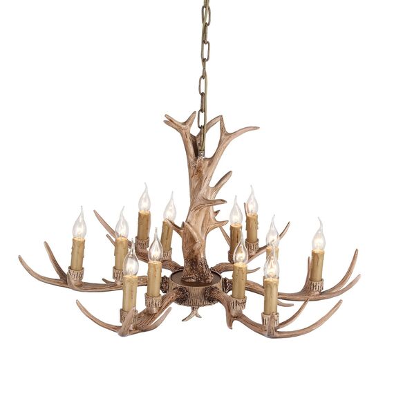 SL153.703.12 Люстра подвесная ST-Luce Светло-Коричневый E14 12*40W RENNA, изображение 12