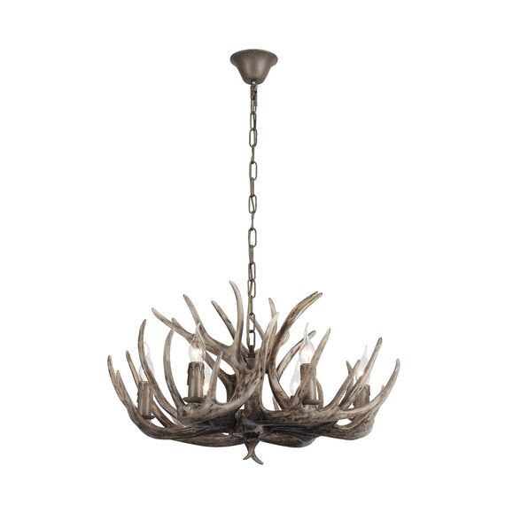 SL154.703.06 Люстра подвесная ST-Luce Серый E14 6*40W CORNA, изображение 3