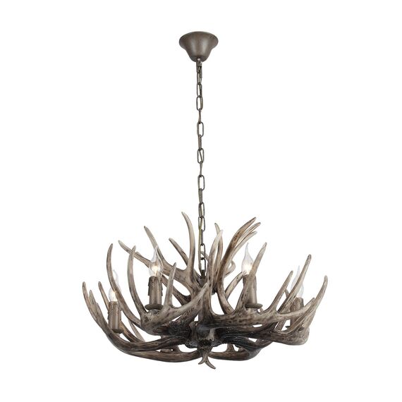 SL154.703.06 Люстра подвесная ST-Luce Серый E14 6*40W CORNA, изображение 6