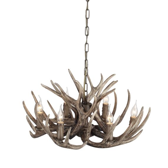 SL154.703.06 Люстра подвесная ST-Luce Серый E14 6*40W CORNA, изображение 12