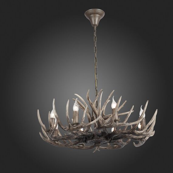 SL154.703.08 Люстра подвесная ST-Luce Серый E14 8*40W CORNA, изображение 5