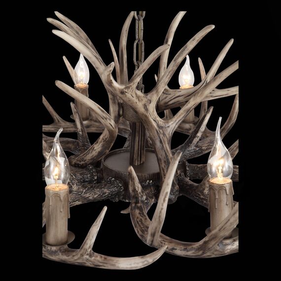 SL154.703.08 Люстра подвесная ST-Luce Серый E14 8*40W CORNA, изображение 13