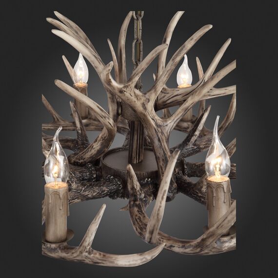 SL154.703.08 Люстра подвесная ST-Luce Серый E14 8*40W CORNA, изображение 14