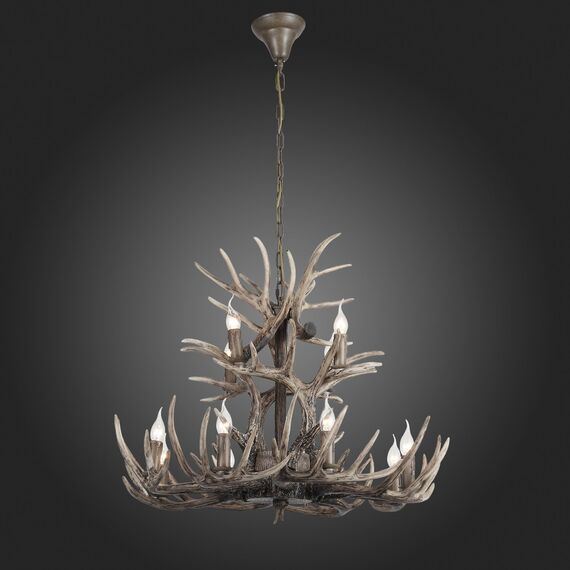 SL154.703.12 Люстра подвесная ST-Luce Серый E14 12*40W CORNA, изображение 2