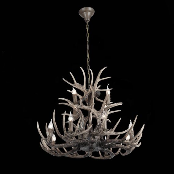 SL154.703.12 Люстра подвесная ST-Luce Серый E14 12*40W CORNA, изображение 4