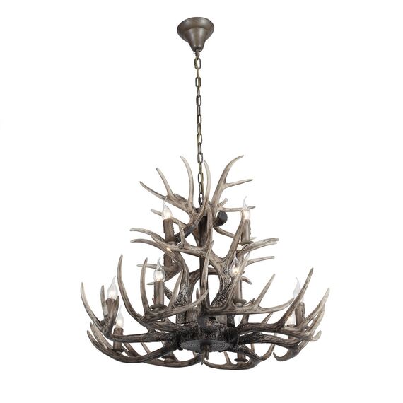 SL154.703.12 Люстра подвесная ST-Luce Серый E14 12*40W CORNA, изображение 6