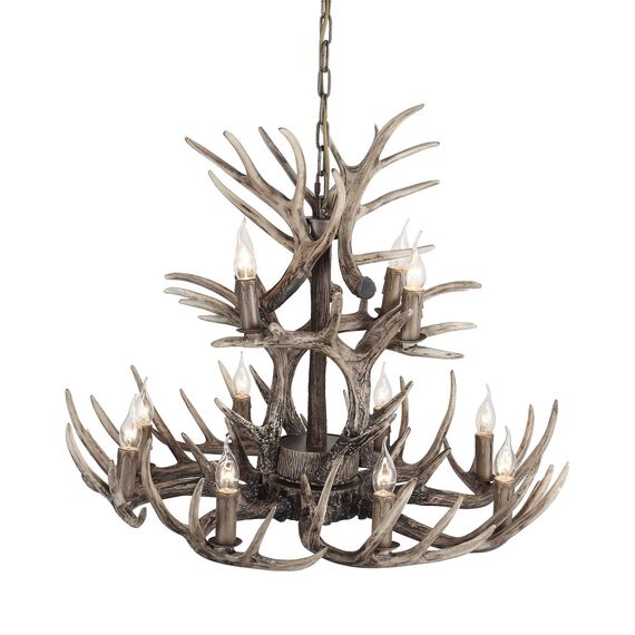 SL154.703.12 Люстра подвесная ST-Luce Серый E14 12*40W CORNA, изображение 9