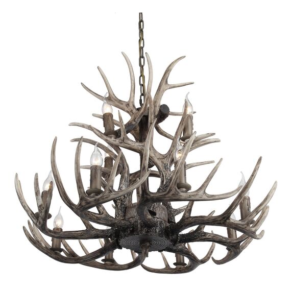 SL154.703.12 Люстра подвесная ST-Luce Серый E14 12*40W CORNA, изображение 12