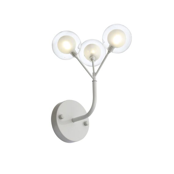 SL376.501.03 Бра ST-Luce Белый/Белый,Прозрачный G4 LED 3*2W DEMELE, изображение 6